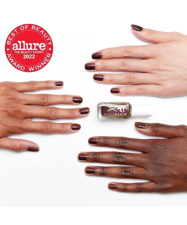essie expressie Nail Polish Oil Slick FX Top Coat - Teal to Copper Chrome Glitter - 0.33 fl oz - Buy Online on SooperMarket.com