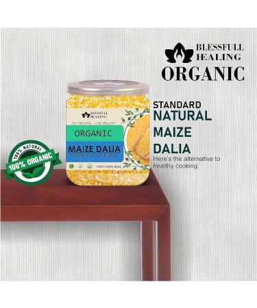Blessfull Healing Organice Maize Dalia for Breakfast 1 lb (453 Gram) - Buy Online on SooperMarket.com