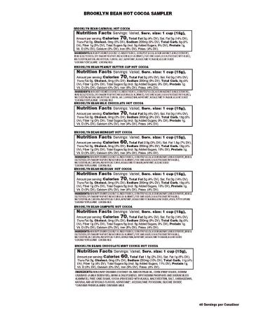 Brooklyn Beans Hot Chocolate Variety Pack Pods - 40 Count - Compatible with 2.0 K-Cup Brewers - Assorted Hot Chocolate - 1 Pack - Buy Online on SooperMarket.com