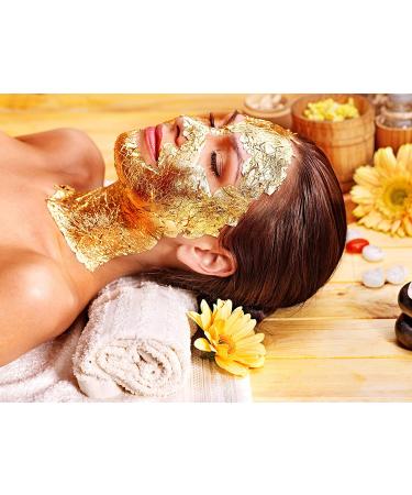 10 Genuine 24K Edible Gold Leaf Sheets from Germany - 1.7x1.7 inch, Food Grade for Cake Decorations and Desserts - Buy Online on SooperMarket.com