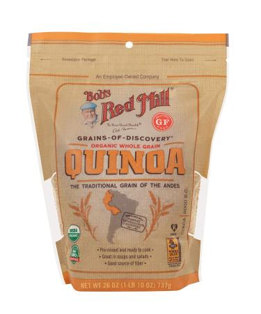 Bob's Red Mill Organic White Quinoa, 13 Ounce (Resealable)