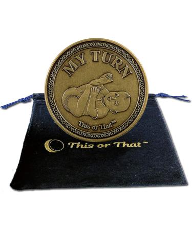 Diaper Changing Decision Making Coin for Expecting Parents | Fun Parenthood Celebration Gift - Buy Online on SooperMarket.com