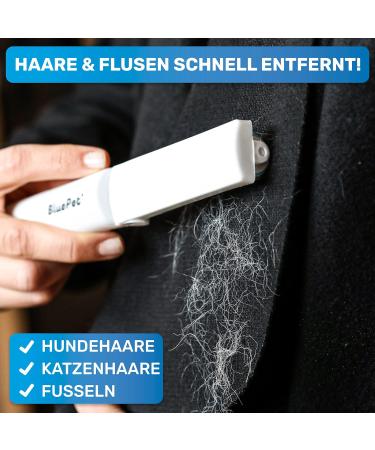 Bluepet 3x Widerverwendbare Mini Lint Roll - Sustainable Animal Hair Remover for Dog & Cat Hair - Washable & Portable - Perfect for Travel - Buy Online on SooperMarket.com