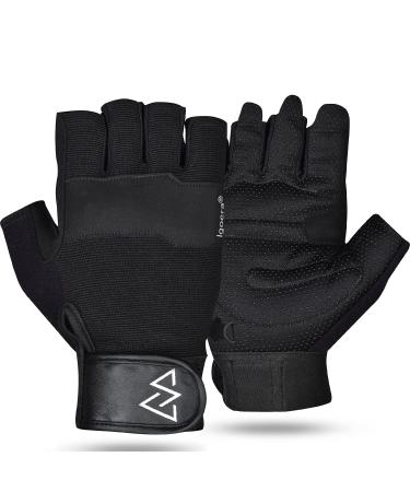 Igoera Climbing gloves with high quality and robust seams finger gloves for climbing and bouldering for more grip and protection on the rock and on the wall unisex XL