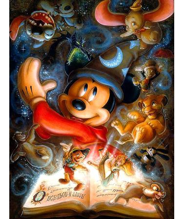 Mouse 5D Diamond Painting Kit - Animal Full Drill Round Rhinestone Craft Canvas 12x16 inch - Buy Online on SooperMarket.com