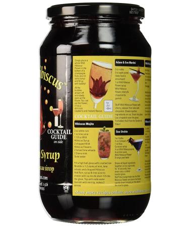 Wild Hibiscus Flower Company Syrup - 2.5 lb | Premium Quality Hibiscus Syrup - Buy Online on SooperMarket.com
