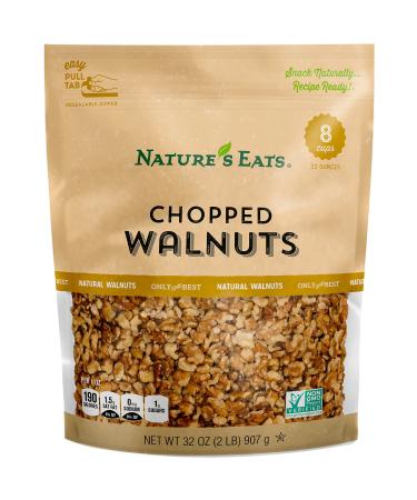 Nature's Eats Chopped Walnut, 32 Ounce 2 Pound (Pack of 1)
