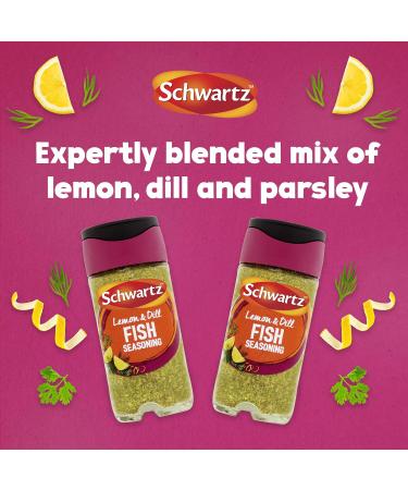 Schwartz Fish Seasoning 55g - Enhance Your Seafood Dishes with this Premium Blend - Buy Online on SooperMarket.com