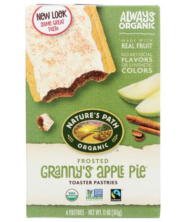 Nature's Path, Toaster Pastries, Apple Cinnamon Frosted, 6 Ct