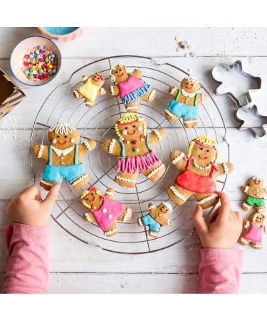 Craft & Crumb Dolly Biscuit Baking & Decorating Kit - Gingerbread Men and Women Summer Activity for Kids 3 & Up - Buy Online on SooperMarket.com