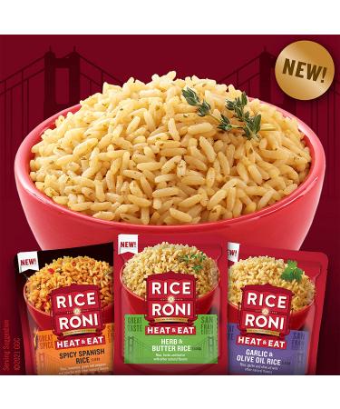 Rice A Roni Heat & Eat Rice 3-Flavor Variety Pack 8.8oz (Pack of 6) - Heat & Serve - Buy Online on SooperMarket.com