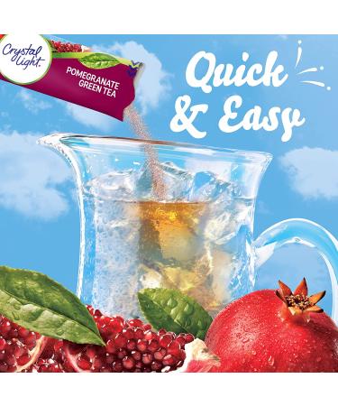 Crystal Light Sugar-Free Pomegranate Green Tea Drink Mix - 5 Count Packets - Buy Online on SooperMarket.com