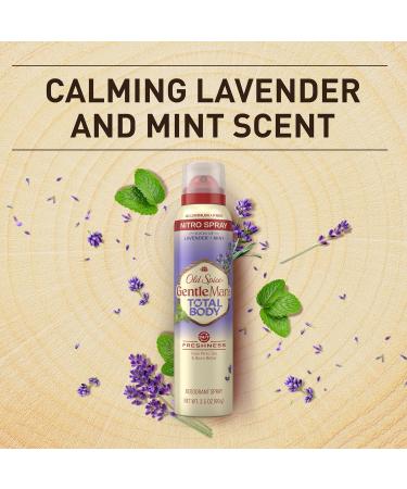 Old Spice Whole Body Deodorant for Men Total Body Deodorant Lavender + Mint Aluminum Free Deodorant Spray for 24/7 Freshness // Dermatologist Tested Whole Body Deodorant 3.5 oz - Buy Online on SooperMarket.com