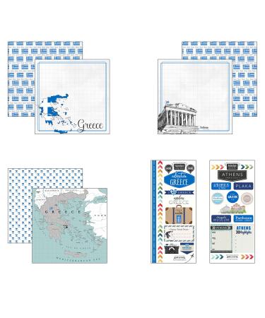 Scrapbook Customs Greece Adventure Scrapbook Kit