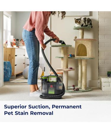 BISSELL Little Green Max Pet Portable Carpet and Upholstery Deep Cleaner Car/Auto Detailer with Self-cleaning Tough Stain Tool and Pet Hair Removal Tool 3860B - Buy Online on SooperMarket.com