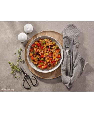 Ration1 RatatouilleM n with white quinoa 1x 400g - 10 years durable!Vegan lactose -free & gluten -free!Simply open and enjoy cold or warm - no further ingredients necessary!400 g (1 Pack)
