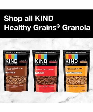 KIND Healthy Grains Clusters Dark Chocolate Granola 11oz - Pack of 6 (Gluten Free, 10g Protein) - Buy Online on SooperMarket.com