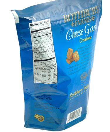 Rothbury Farms Seasoned Cheese Garlic Croutons Family Size - 2 Pack, 12 Ounces Each - Buy Online on SooperMarket.com