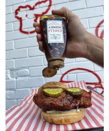 Hot Honey Chilli Honey Pure Natural Hot Infused With Chillies Everyday Use 340g (Chilli Honey) - Buy Online on SooperMarket.com