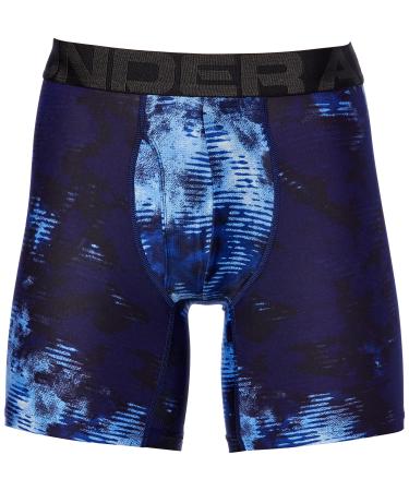 Under Armour Tech 6'' Boxerjock Single Navy (418)/Jet Blue Large