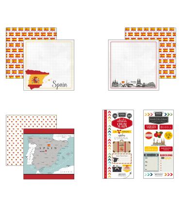 Scrapbook Customs Spain Adventure Scrapbook Kit