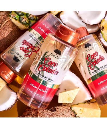 Tree Hut Coco Colada Foaming Gel Wash - 18 oz | Radiant & Refreshing - Buy Online on SooperMarket.com