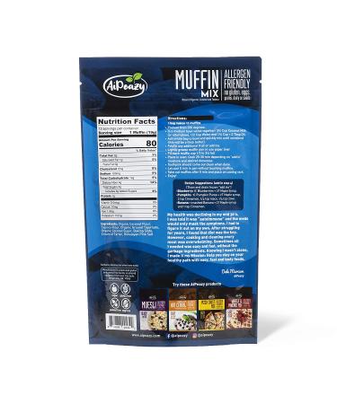 AiPeazy Muffin Mix - Tigernut, Coconut, Tapioca Blend | Gluten, Egg, Dairy, Grain Free - Buy Online on SooperMarket.com