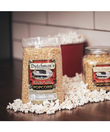 Dutchman's Hulless Popcorn Kernels - 4 lbs in Decorative Half Gallon Jar - Buy Online on SooperMarket.com