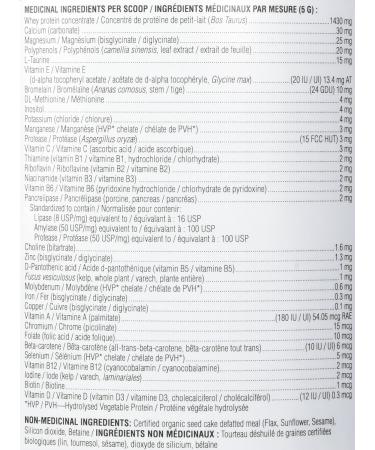 Flora Health BiologicVET BioVITES Complete Multi-Nutrient - Vitamins Minerals & Enzymes for Dogs and Cats Prebioitc Lignans Magnesium Taurine 1600g Powder 1600 g (Pack of 1) - Buy Online on SooperMarket.com
