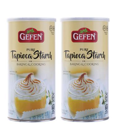 Gefen, Gluten Free Tapioca Flour, Tapioca Starch, 16 Ounce (2 Pack) With Resealable Lid