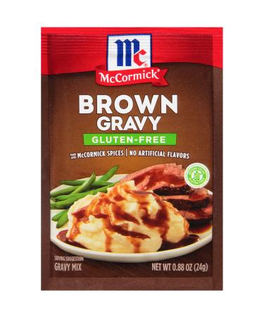 McCormick Gluten Free Brown Gravy Mix, 0.88 oz