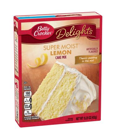 Betty Crocker Super Moist Lemon(432g) Lemon 432 g (Pack of 1)