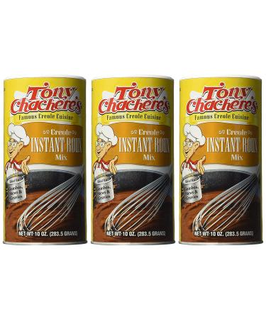 Tony Chachere Instant Gravy Mix Creole Roux 3 Count - Authentic Cajun Flavor - Buy Online on SooperMarket.com