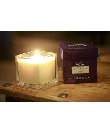 London Mulled Wine & Clove Scented Candle - Large 29cl | Best Aroma for Home Kitchen Living Room & Bathroom | Perfect Gift | Reusable Glass Jar - Buy Online on SooperMarket.com