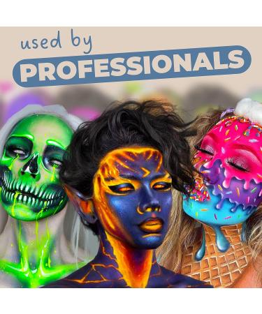 Blue Squid PRO Classic Tan Face Paint - 30g Water Activated Makeup for Adults & Kids - Halloween SFX Facepaint - Buy Online on SooperMarket.com