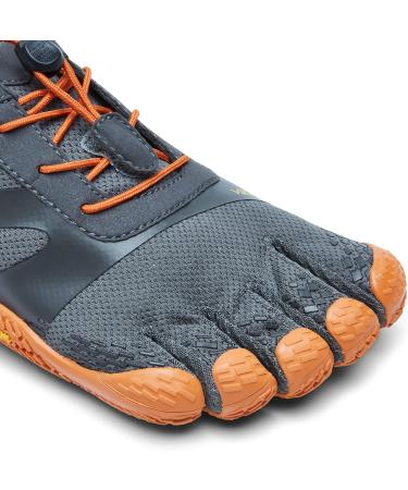 Vibram Men's Kso Evo Running Shoe - Size 41.5/42 EU - Grey Orange - Best for Performance & Comfort - Buy Online on SooperMarket.com