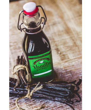 Grade A Madagascar Vanilla Beans â€“ 10 Whole Pods for Extract & Baking - Buy Online on SooperMarket.com
