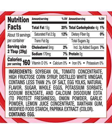 Heinz Mayochup Sauce 19.25 oz Bottle - Perfect Blend of Mayonnaise and Ketchup - 1.20 Pound Pack - Condiment Sauce - Buy Online on SooperMarket.com