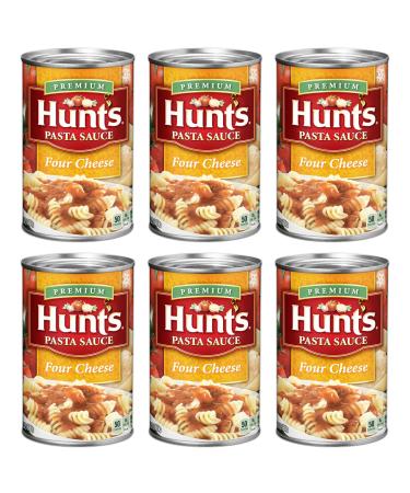 Hunts pasta sauce four cheese 24 oz - PACK OF 6