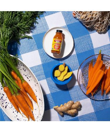 Bragg Organic Apple Cider Vinegar Shot - Carrot Ginger, 2 Oz (Pack of 4) - USDA Certified - Buy Online on SooperMarket.com