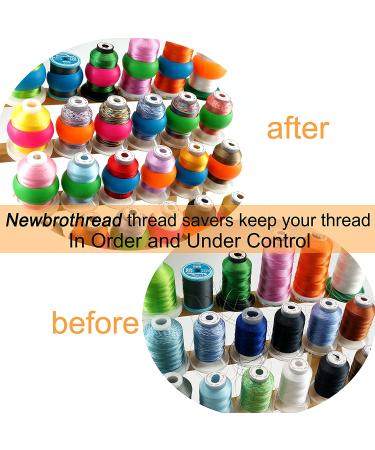 100pcs Spool Savers for Sewing & Embroidery Thread - Prevent Unwinding - No Loose Ends - Buy Online on SooperMarket.com