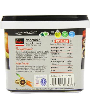 Premium Major Vegetable Stock 1kg: Enhance Flavors in Your Recipes - Buy Online on SooperMarket.com
