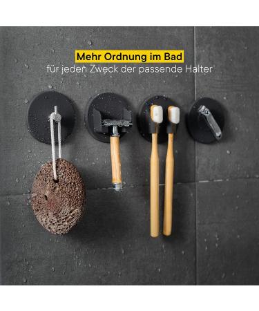DELUXXOO High-Quality Magnetic Holder - Self-Adhesive Silicone Bathroom Organizer | No Drilling | Extra Strong Hold - Shop Now! - Buy Online on SooperMarket.com