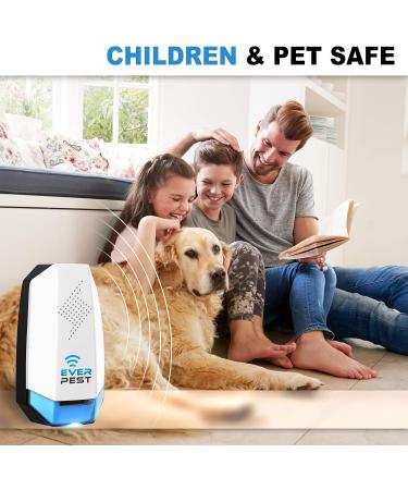 2 Pack Ultrasonic Pest Repeller Plug - Electronic Insect Control Defender for Roach, Bed Bug, Mouse, Rodent, Mosquito - Indoor Repellent for Cockroach, Ants, Mice, Fly, Rat, Bedbug, Spider, Squirrel - Color91 - Buy Online on SooperMarket.com