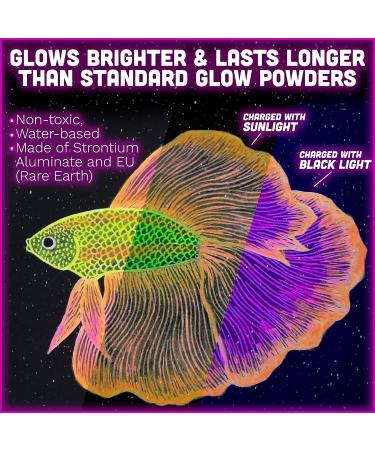 WA Portman Luminous White Glow Powder - 60g (2.12 oz) Jar - Glow in The Dark Resin Pigment - Phosphorescent Powder for Resin Art - Buy Online on SooperMarket.com