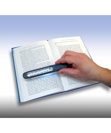 Carson MT-25 MagniLine Compact LED Lighted 3x Magnifier with 10x Spot Lens - Grey MagniLine - Buy Online on SooperMarket.com