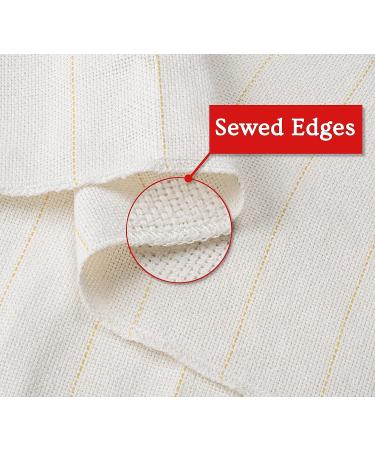 DABLINE Premium 80x80 Tufting Cloth for Rug Making and Punch Needle - Monks Cloth for Tufting Guns - Marked Lines for Easy Tufting (80x80) - Buy Online on SooperMarket.com