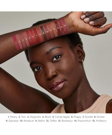 Buy Jane Iredale ColorLuxe Hydrating Cream Lipstick - Vegan Peony | Creamy Highly Pigmented Moisturizing Lip Color for Bold Satin Finish International Shipping Available - Buy Online on SooperMarket.com