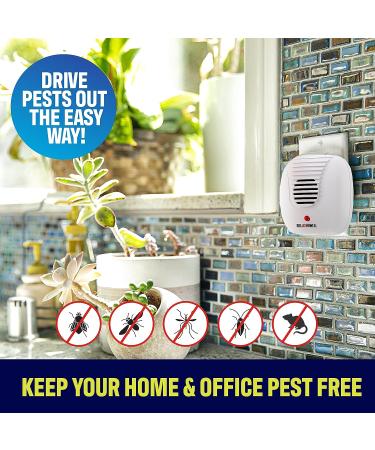 Bell + Howell Ultrasonic Pest Repeller Home Kit (Pack of 3) - Safe Pest Repellent for Home, Office, and Warehouse - Human and Pet Friendly - 3 Count - Buy Online on SooperMarket.com