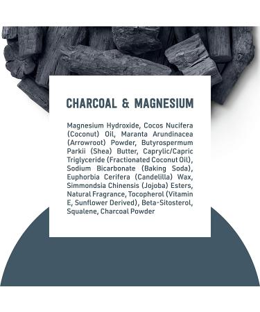Schmidt's Naturals Charcoal + Magnesium Deodorant | Natural, 2.65 oz - Buy Online on SooperMarket.com